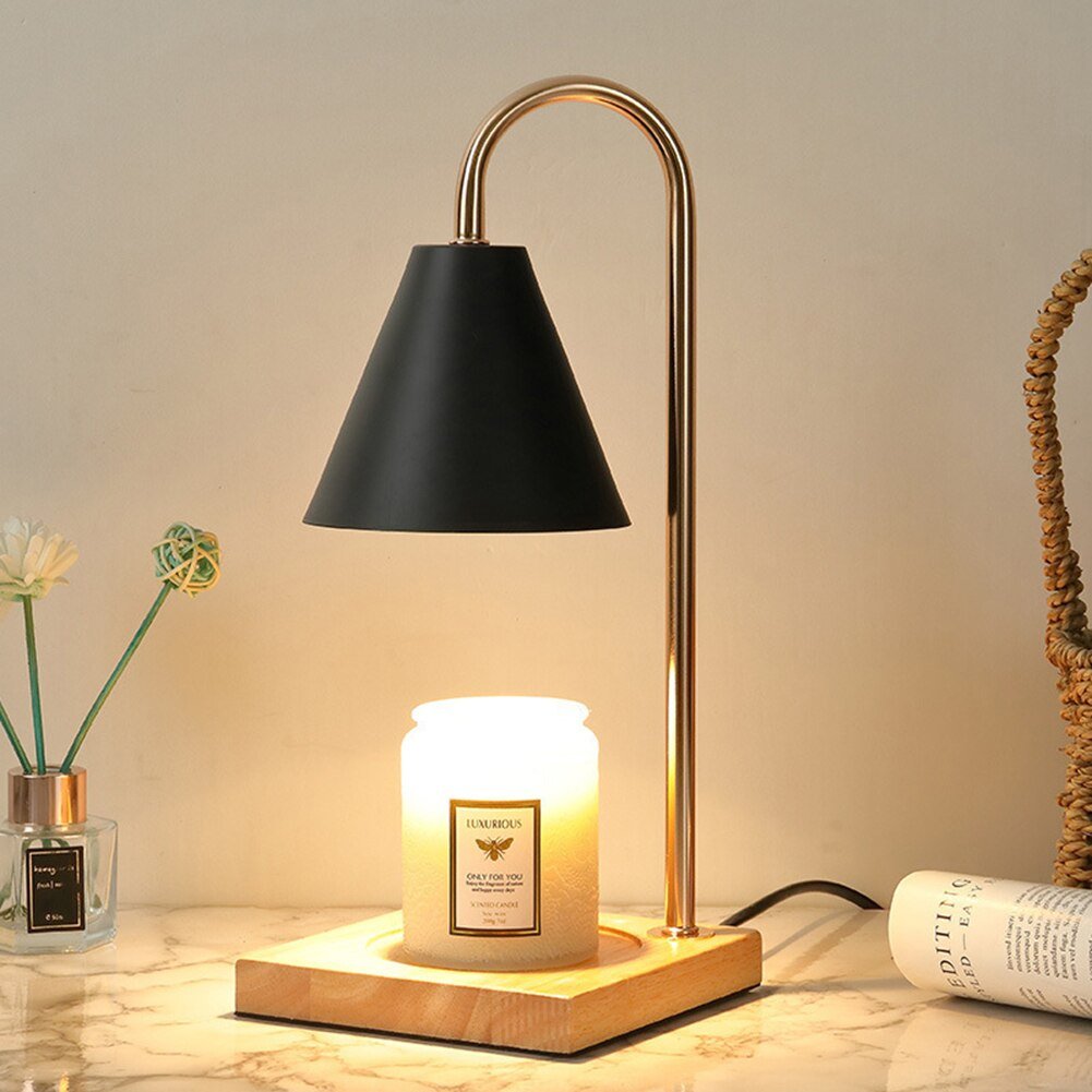 Caren dimmable candle warmer lamp by BO-HA