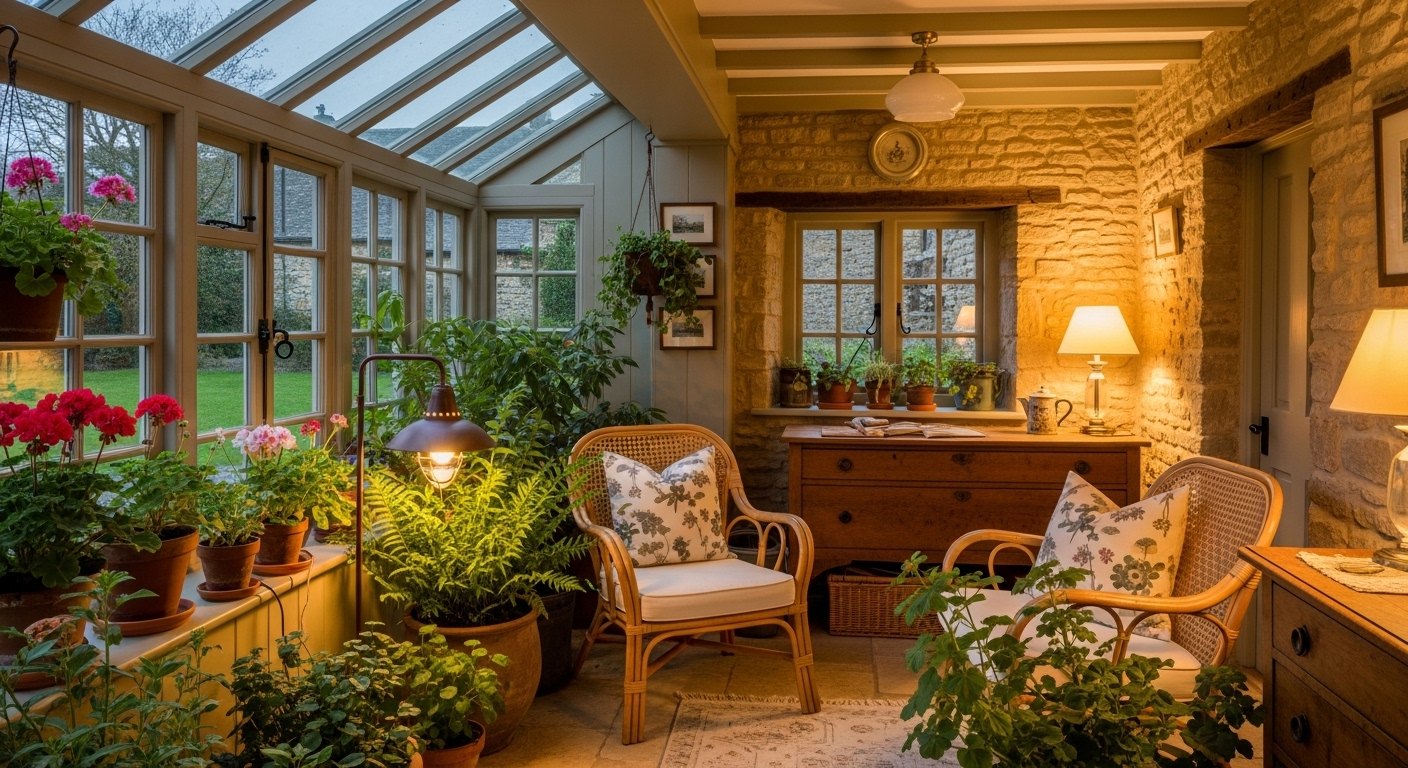 Our Garden Room: Half Inside, Half Out